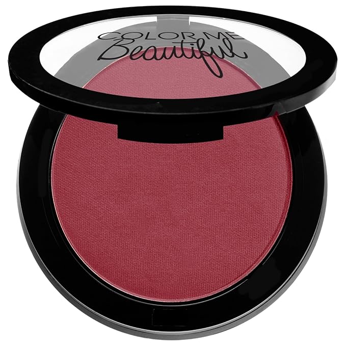 Color Pro Blush by Color Me Beautiful, Pressed Powder Blush with Buildable Coverage, Complexion Enhancing Makeup-Velvo Beauty
