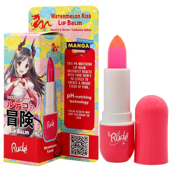 RUDE Manga Collection Lip Balm-Velvo Beauty