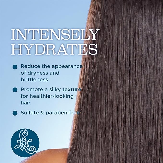 Luseta Hyaluronic Acid Moisturizing Shampoo & Conditioner Set for Dry and Damaged Hair, Sulfate Free Shampoo and Conditioner for Women Infused with Argan Oil and Shea Butter Paraben-Free2 x 16.9oz-Velvo Beauty