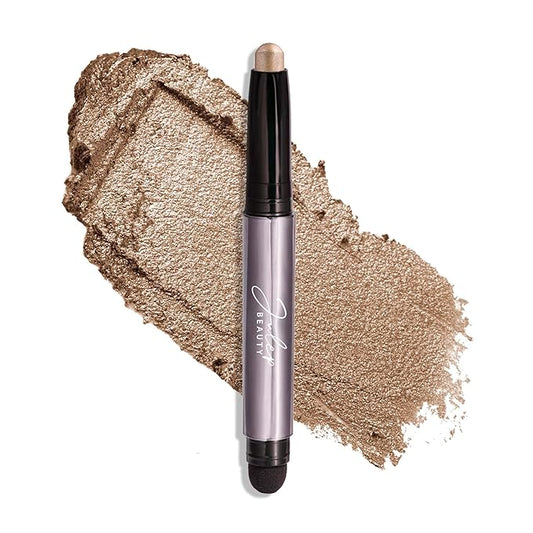 Julep Eyeshadow 101 Cream-to-Powder Waterproof Shadow Stick – Silver Moonlight Shimmer – Long-Lasting, Crease-Proof, Medium Golden-Beige Shimmer Eyeshadow with Built-in Smudger-Velvo Beauty