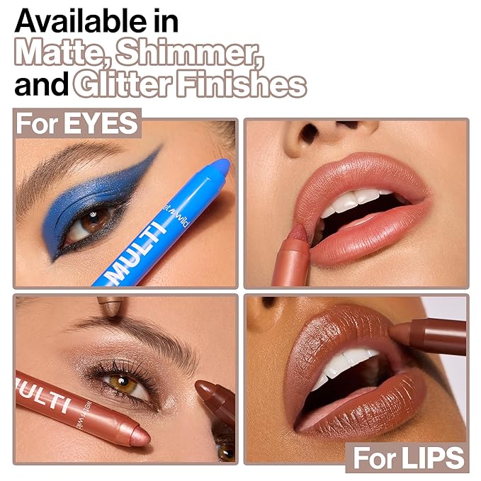 wet n wild Color Icon Cream Eyeliner Eyeshadow Multi-Stick, Moisturizing, Nourishing Velvety Cream-to-Powder Buildable & Blendable Formula, Cruelty-Free & Vegan - Brown Sugar-Velvo Beauty