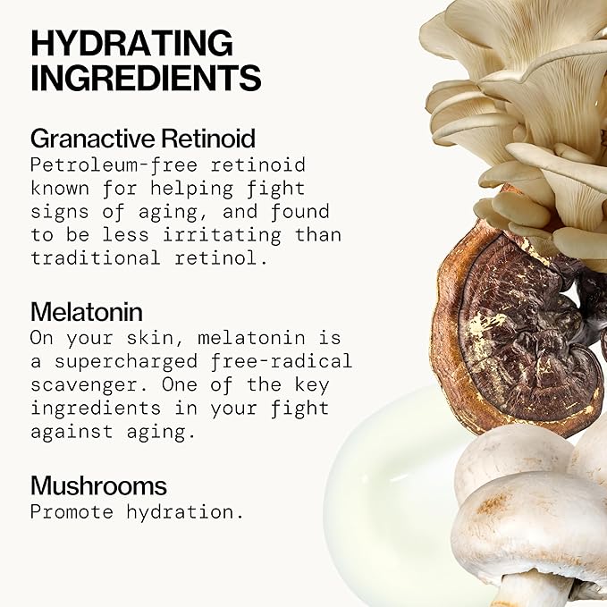 Pacifica Spray Lotion for Body - Wake Up Beautiful Body Serum – Overnight Retinoid Body Treatment, Spray-On Hydrating Serum with Granactive Retinoid, Mushrooms & Melatonin, Plumps & Renews Skin, Vegan-Velvo Beauty