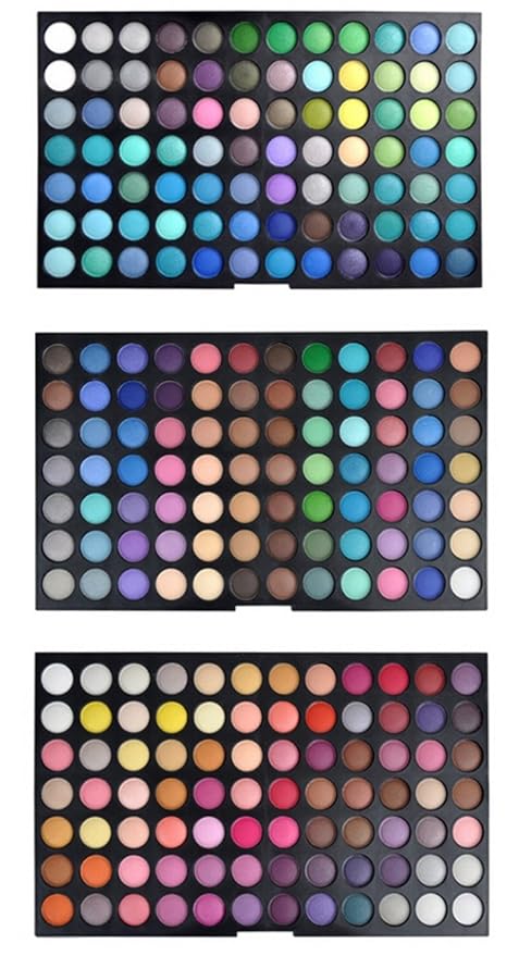 Pro 252 Colors Eyeshadow Makeup Palette Cosmetic Contouring Kit Holiday Makeup Gift Set | Full Makeup Kit for Women Essential Starter Bundle- Ideal for Professional and Daily Use-Velvo Beauty