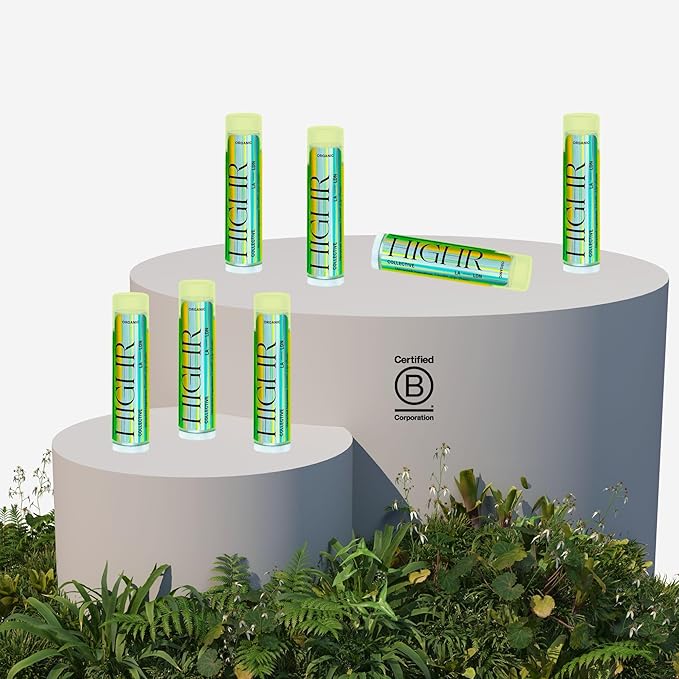 HIGHR Organic Vanilla Butter Hydrating Lip Balm - Nourishing Lip Care for Youthful and Smoother Lips, Lip Moisturizer for Dry and Cracked Lips - All Natural Treatment Perfect for Women on the Go-Velvo Beauty