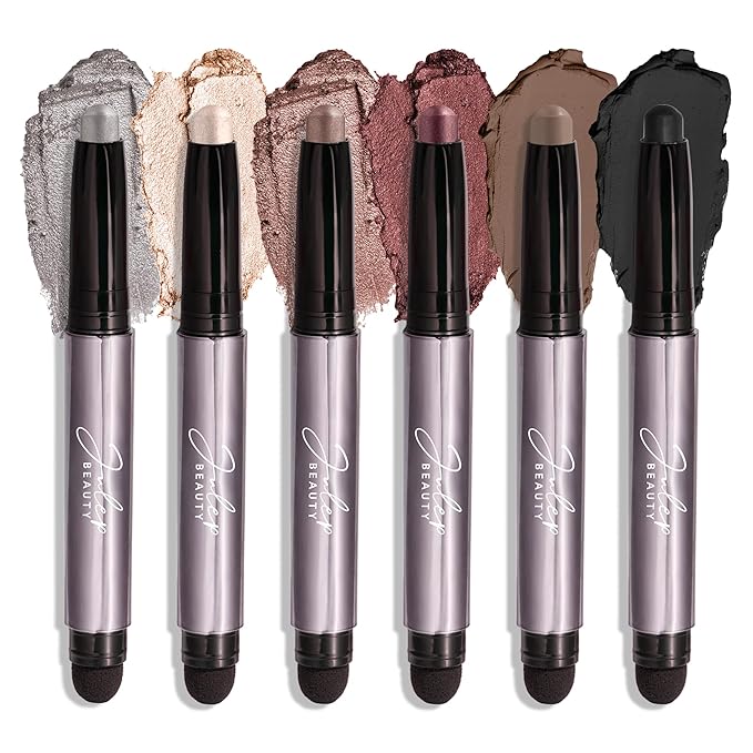 Julep Eyeshadow 101 Crème-to-Powder Eyeshadow Stick 6 Piece Gift Set- Moonlight-Velvo Beauty