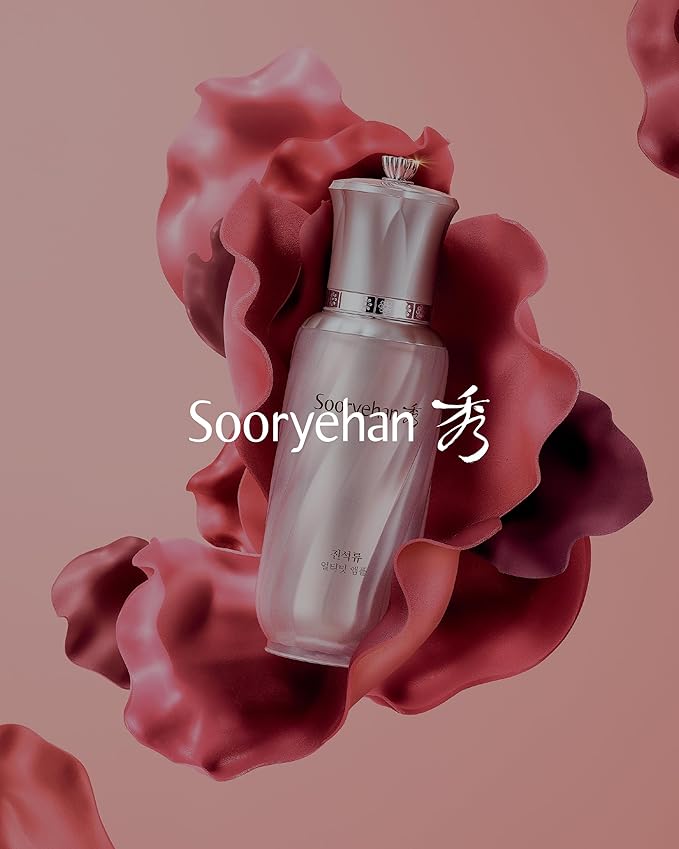 Sooryehan Ultimate Pomegranate (Ampoule Set, 1.9fl oz) - Skin Elasticity, Reduced Wrinkles & Skin Tone Improvement, Elastin, Vitamin C, Adenosine & Niacinamide-Velvo Beauty