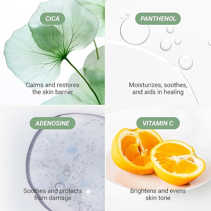 Meebak Korean Vitamin C Serum | Brightening Dark Spot Remover | Soothing Anti Aging & Skin Brightening w/Centella Asiatica, Panthenol, & Adenosine-Velvo Beauty