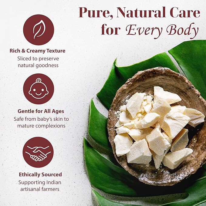 era of nature Kokum Butter Raw - 16 oz (1lb) - Natural Butter for Body Butters, Lotion Bars, Lip Balm, Soap Making – Blends Well with Shea or Cocoa Butter – For Stretch Marks, Scars, Pregnancy Care-Velvo Beauty