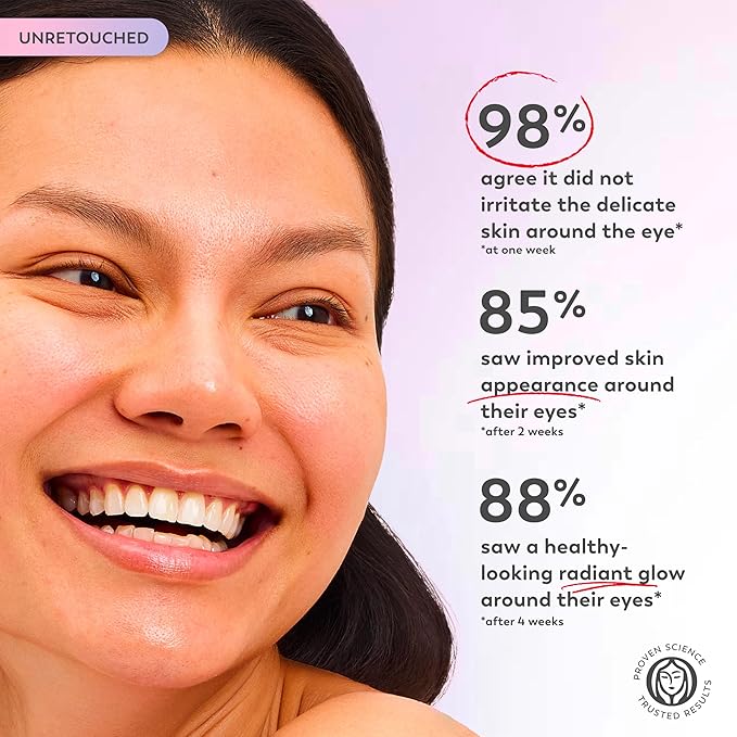 Olay Super Eye Serum - Vitamin C, Caffeine, Niacinamide, Amino Peptide, Aloe Vera - Brightens Dark Circles, Anti-Wrinkle, Anti-Aging, Brightening, Smooths Fine Lines, Firming, Hydrating, 0.45 Oz-Velvo Beauty