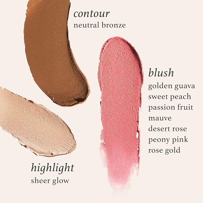 Julep Skip The Brush Cream to Powder Blush Stick - Desert Rose - Blendable and Buildable Color - 2-in-1 Blush and Lip Makeup Stick-Velvo Beauty