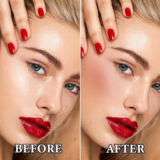 Liquid Contour Beauty Wand,Stick with Cushion Applicator,Cream Contour,Long Lasting Smoothly Moisturizng Silky Contour Stick Blush Stick-Velvo Beauty