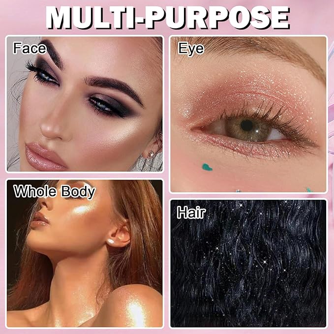 White Highlighter Makeup Palette Face Highlighter Powder Iluminadores De Maquillaje Narutal Shimmer Glitter Highlighter Contour Powder Makeup Palette-02 Quicksand Gold-Velvo Beauty