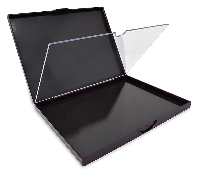 The Adept Palette in Praetorian Purple - Double Sided Magnetic Empty Palette with Divider, Holds Over 100 Standard Round Eyeshadow Pans, Hardshell Case-Velvo Beauty