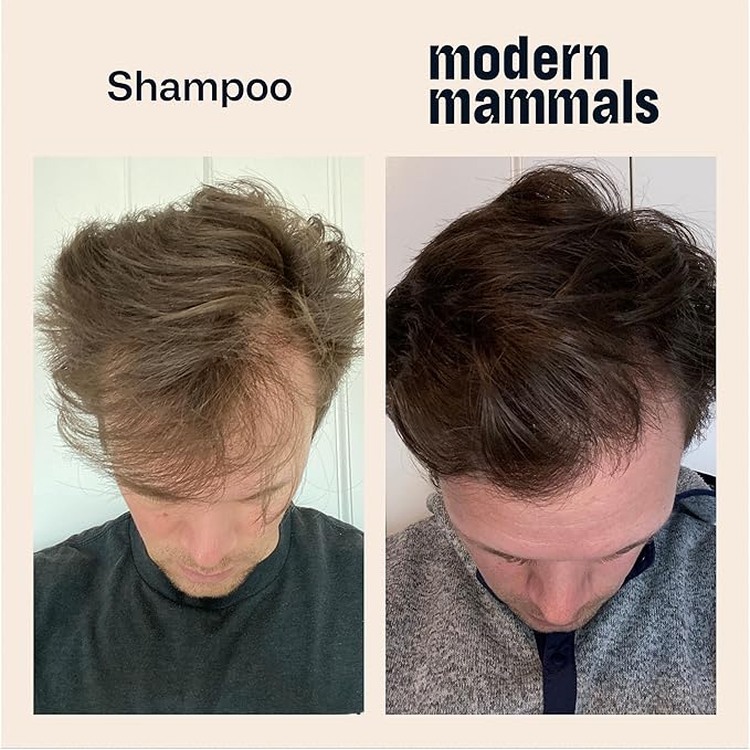 Modern Mammals Light Shampoo Bar - Minimalist Hair Care, Low Suds, Low Lather, Vegan, Sensitive Scalps, No Poo, Anti Poof, Natural Ingredients, Fragrance-Free (1 Bar + BarBag)-Velvo Beauty