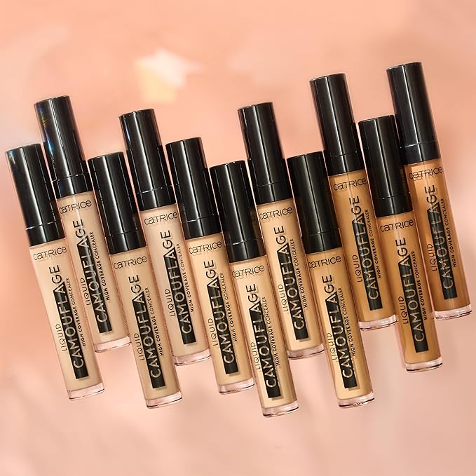 Catrice | Liquid Camouflage High Coverage Concealer | Ultra Long Lasting Concealer | Oil & Paraben Free | Cruelty Free (005 | Light Natural)-Velvo Beauty