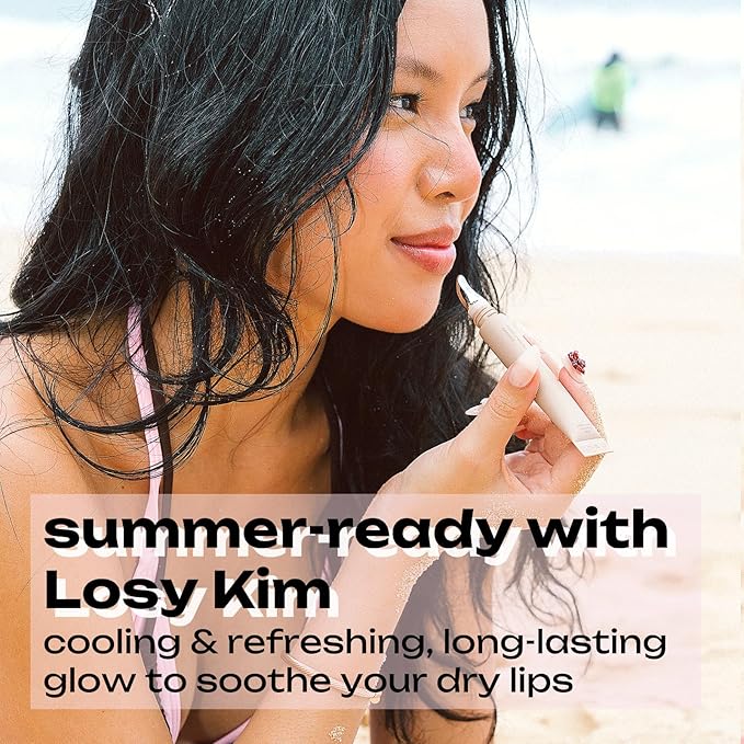 PDRN Tinted Lip Serum – High Gloss Ultra Hydrating Natural Glow, Non-Sticky Volumizing Color Glaze with Long-Lasting Shine, Nourishing Moisturizing Repair for Chapped Lips (0.34 oz)-Velvo Beauty