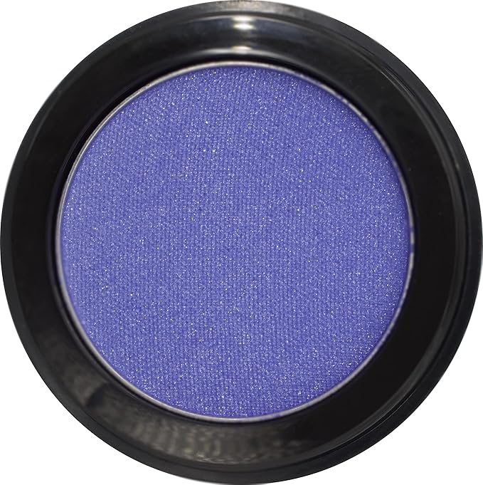 Blueberry Shimmering Violet Purple Blue Pressed Powder Single Eyeshadow; Talc, Paraben & Cruelty Free-Velvo Beauty