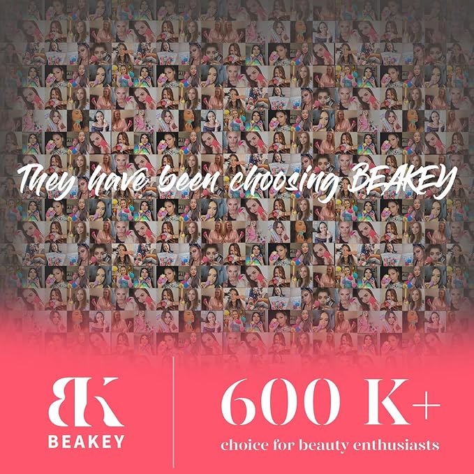 BEAKEY Makeup Sponge 5 Pcs Set, Latex-Free and Soft Boun Boun Beauty Sponge for Blending, Makeup Sponges for Foundation, Liquid, Cream and Powder. Blender for Enhanced Make Up Application-Velvo Beauty