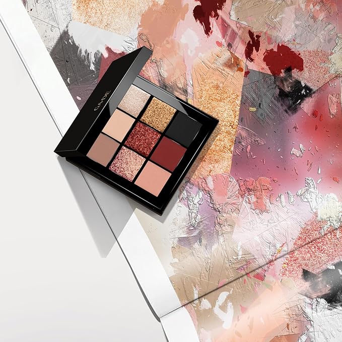 Velveteen Eyeshadow Palette, 51 - Eyeshadow Collection with Light to Deep Shades - for Matte, Metallic, Silky and Shimmery Finishes - 0.286 oz-Velvo Beauty