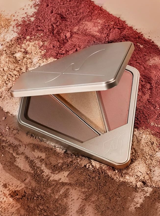 Signature Diamond Face Palette (Deep), 0.47 ounces-Velvo Beauty