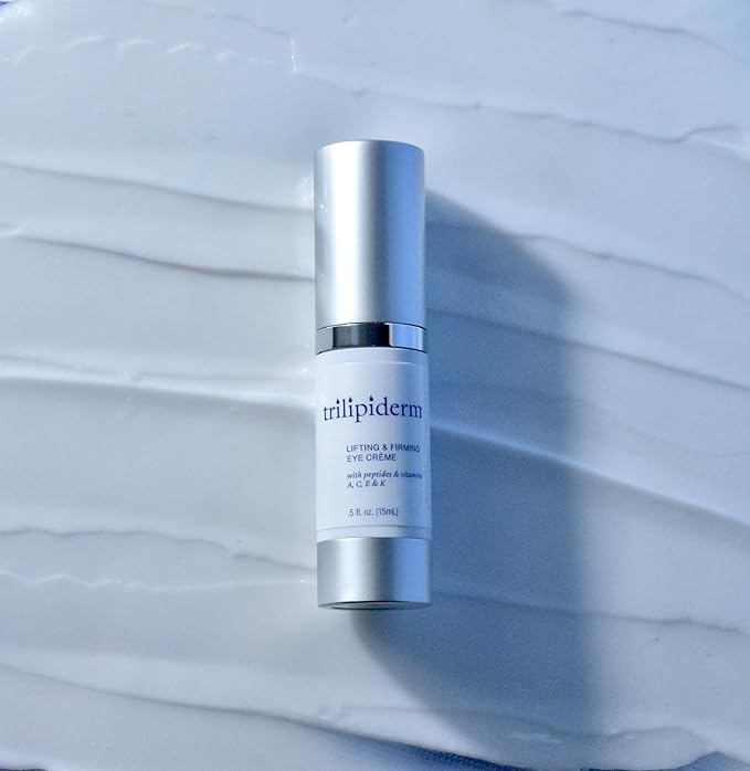 Trilipiderm Natural Lifting & Firming Eye Creme hydrating, healthy eye treatment for fine lines-Velvo Beauty
