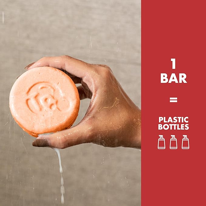 Tree Bottle Hyaluronic Acid Shampoo Bar With Tomato & Red Algae Extract – For stronger, restored, and age-defying hair – For Women & Men – Natural & Free of Parabens & Sulfates – Made in USA – 4.5oz-Velvo Beauty