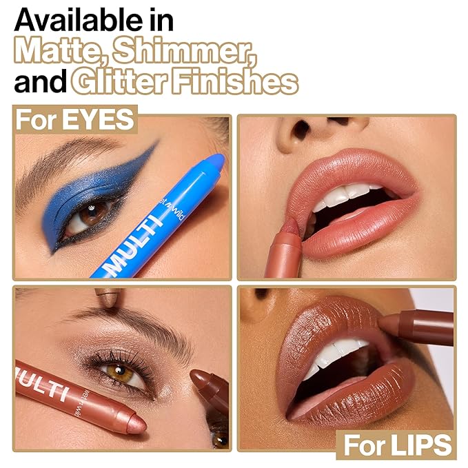 wet n wild Color Icon Cream Eyeliner Eyeshadow DMulti-Stick, Moisturizing, Nourishing Velvety Cream-to-Powder Buildable & Blendable Formula, Cruelty-Free & Vegan - Golden Rush Hour-Velvo Beauty