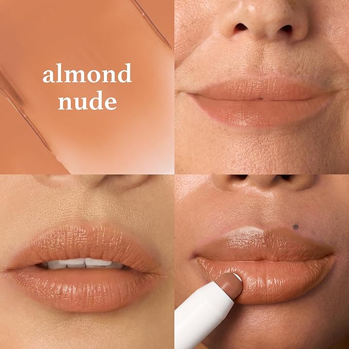 Julep It's Balm: Tinted Lip Balm + Buildable Lip Color - Almond Nude - Natural Gloss Finish - Hydrating Vitamin E Core - Vegan-Velvo Beauty