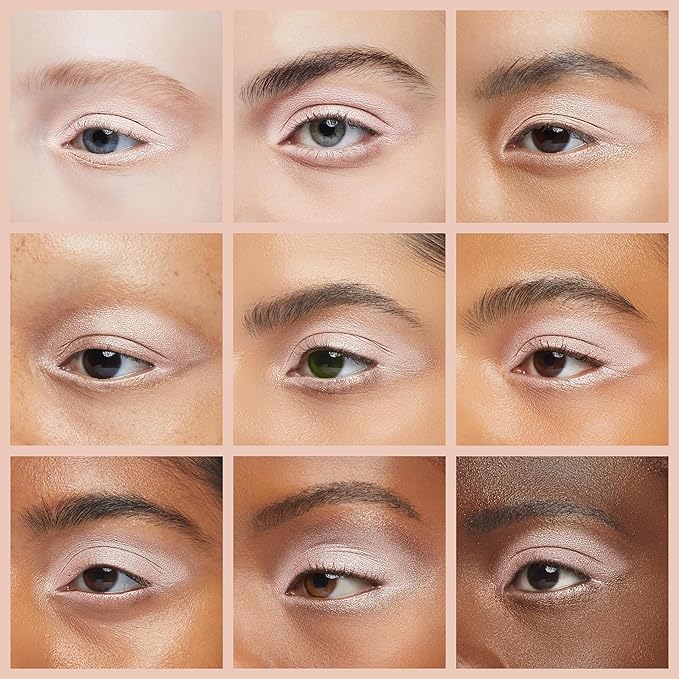 Oulac Light Pearl Cream Eyeshadow also for Highlighter Shimmer Eye Shadow Waterproof&Long Lasting with Moisturizing Formula Blendable Shimmer Eye Make-up,Vegan & Cruelty-Free,6g P04-Velvo Beauty