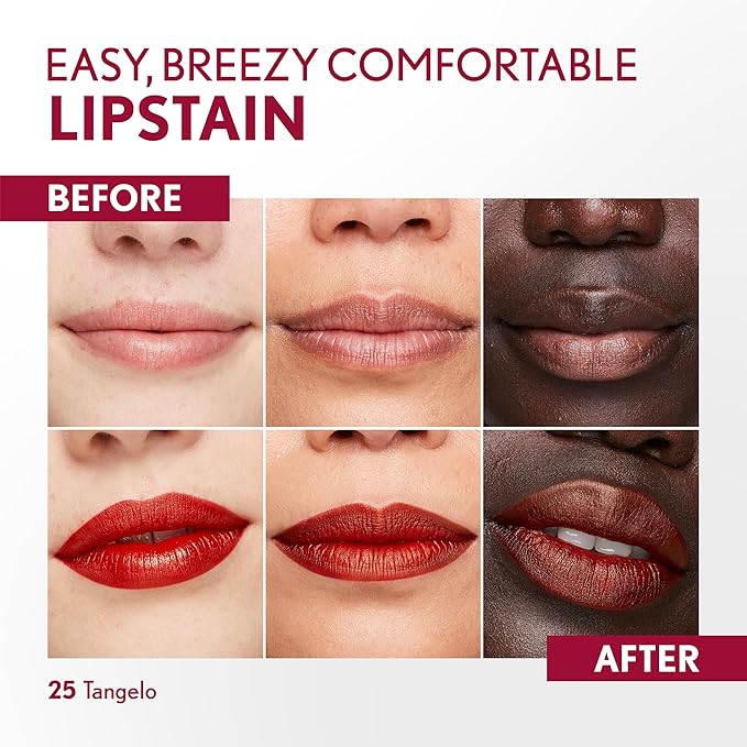 COVERGIRL Outlast Lipstain Bundle - Tangelo 25 & Canyon 35 Shades, Vegan Formula-Velvo Beauty