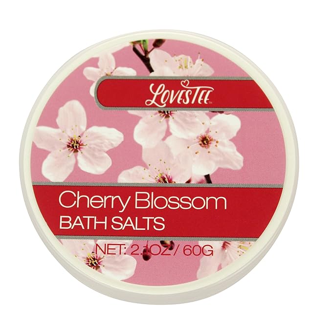 Spa Bath and Body - Spa Gift Baskets for Women & Girls, Cherry Fragrance, Spa Birthday Gift Includes Loofah Sponge, Bath Salt, Body Lotion, Soap Rose, Body Mist, Shower Gel Bubble Bath-Velvo Beauty