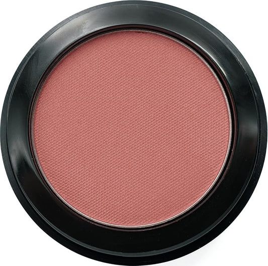 Dark Rose Red Pink Rouge Magenta Blush Pressed Cheek Color Contour Powder, Talc & Paraben Free, 4 Grams, No Animal Testing & Cruelty Free-Velvo Beauty