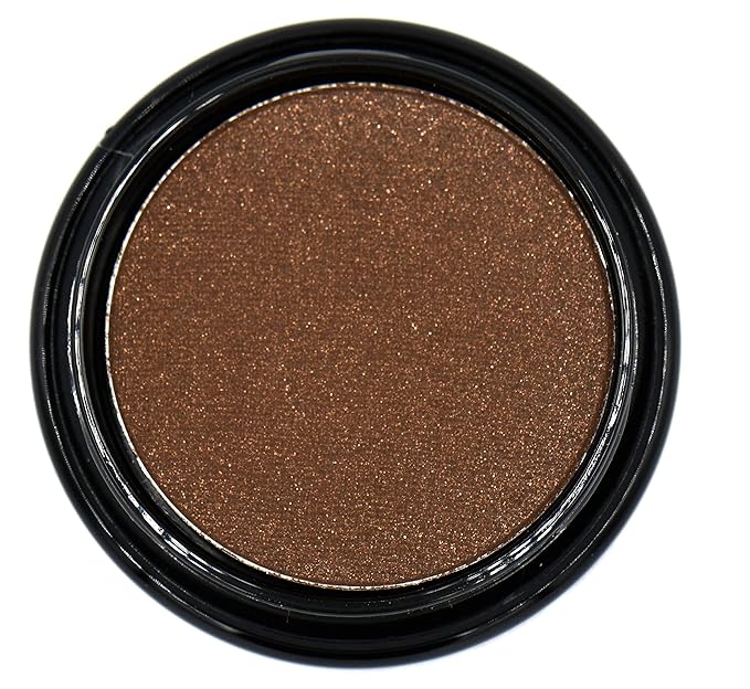 Truffle Chocolate Deep Dark Chestnut Cocoa Brown Shimmer Pressed Powder Single Vegan Eyeshadow; Talc, Paraben & Cruelty Free-Velvo Beauty