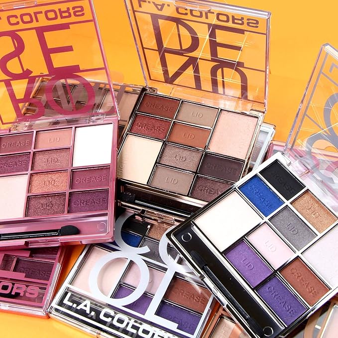 L.A. COLORS Color Block Eyeshadow, Glam CES137B-Velvo Beauty