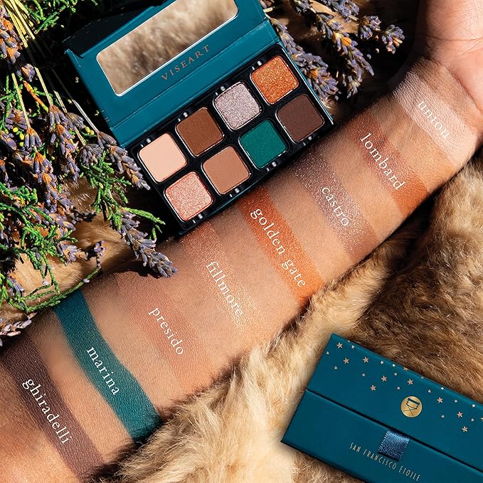 Viseart Paris Petit Pro Luxe Eyeshadow Makeup (San Francisco Étoile)-Velvo Beauty