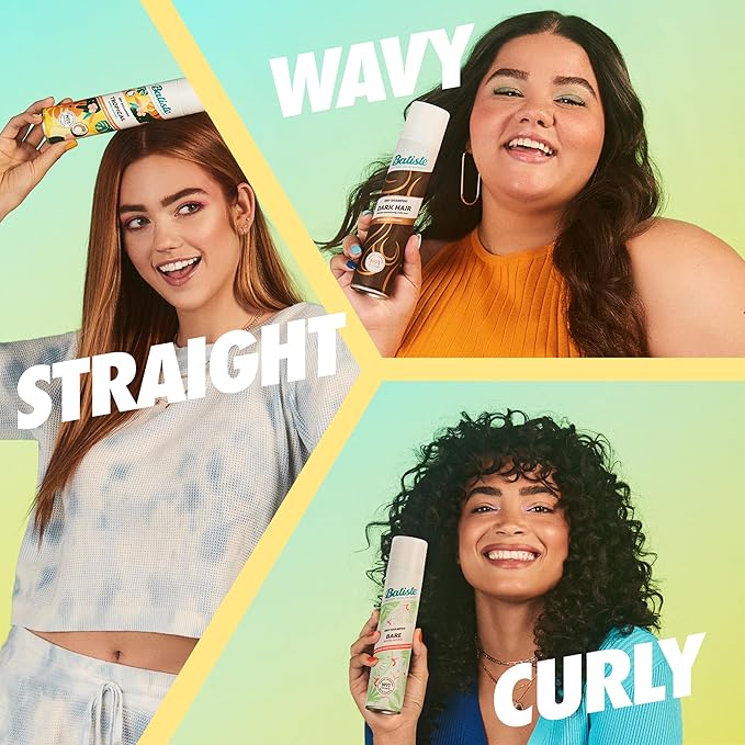Batiste Dry Shampoo for Blonde Hair, Refresh Hair and Absorb Oil Between Washes, Waterless Shampoo for Added Hair Texture and Body, 5.71 oz-Velvo Beauty