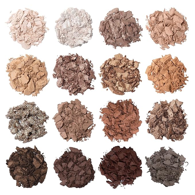 wet n wild Always Naked Palette, Nude Neutral Eye Makeup, Blendable, Warm And Cool Nude Pigments, Matte, Shimmer, Glitter, Creamy Smooth-Velvo Beauty