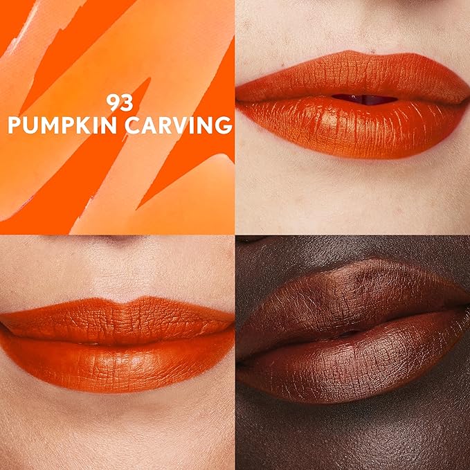 Covergirl Outlast, Pumpkin Carving, Lipstain Halloween Limited Edition, Transfer-Proof, Non-Drying, Lightweight, Buildable, 0.05oz-Velvo Beauty