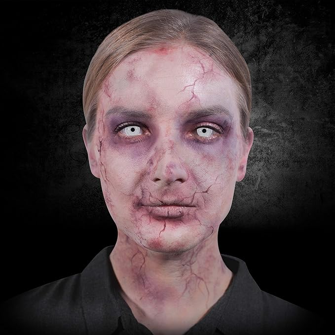 12-Color Death FX Cream Palette, Professional Quick Drying Waterproof SFX Makeup for the Stage, Film, Costumes, Cosplay, Halloween-Velvo Beauty