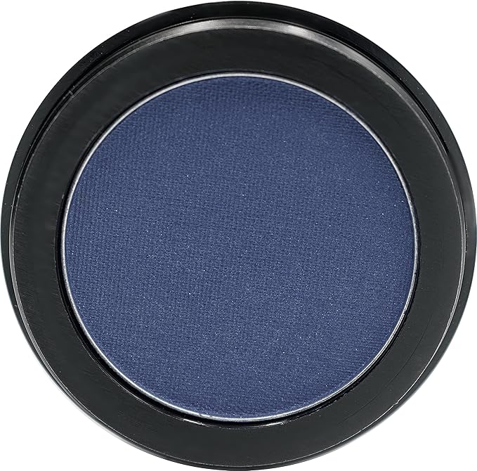 Matte Cerulean Cobalt Deep Royal Navy Blue Pressed Powder Single Vegan Eyeshadow; Talc, Paraben & Cruelty Free-Velvo Beauty