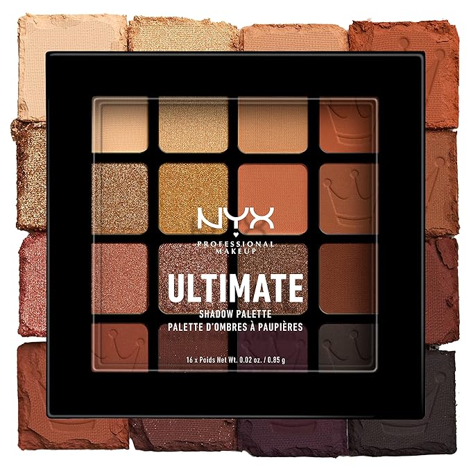 NYX PROFESSIONAL MAKEUP Ultimate Shadow Palette, Eyeshadow Palette - Ultimate Queen-Velvo Beauty