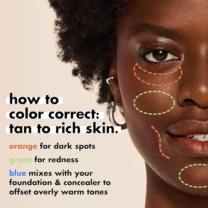 e.l.f. Camo Color Corrector, Hydrating & Long-Lasting Color Corrector For Camouflaging Discoloration, Dullness & Redness, Vegan & Cruelty-Free, Green-Velvo Beauty