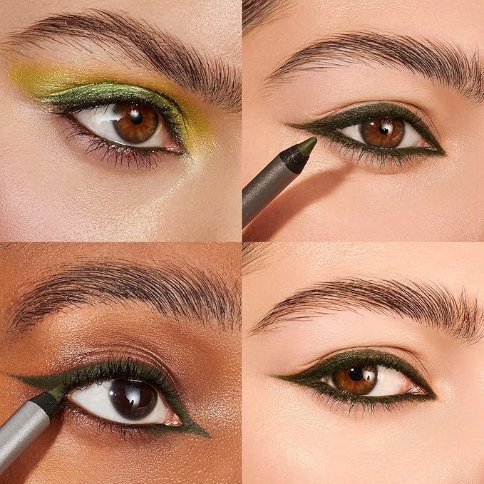 Wonderskin Eyeliner Pencil, 1440 Longwear Green Eyeliner Pencil - Waterproof, Sharpenable & Smudge Proof-Velvo Beauty