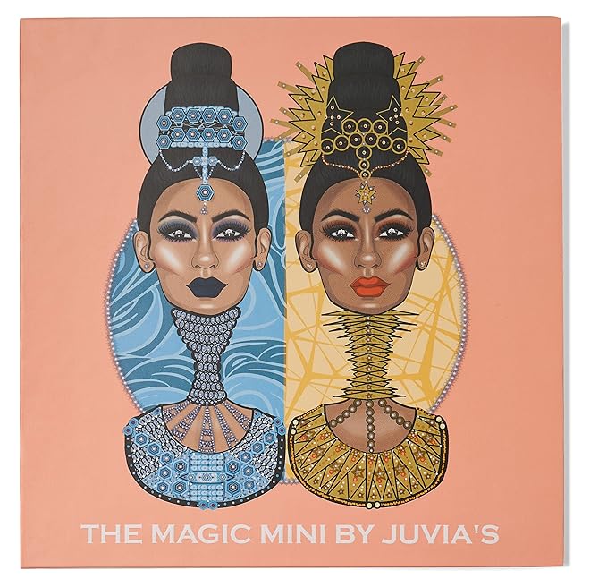 Juvia's Place Palette The Magic Mini - Bright and Bold Red, Shades of 16, Professional Eye Makeup, Pigmented Palette, Makeup Palette for Eye Color & Shine-Velvo Beauty