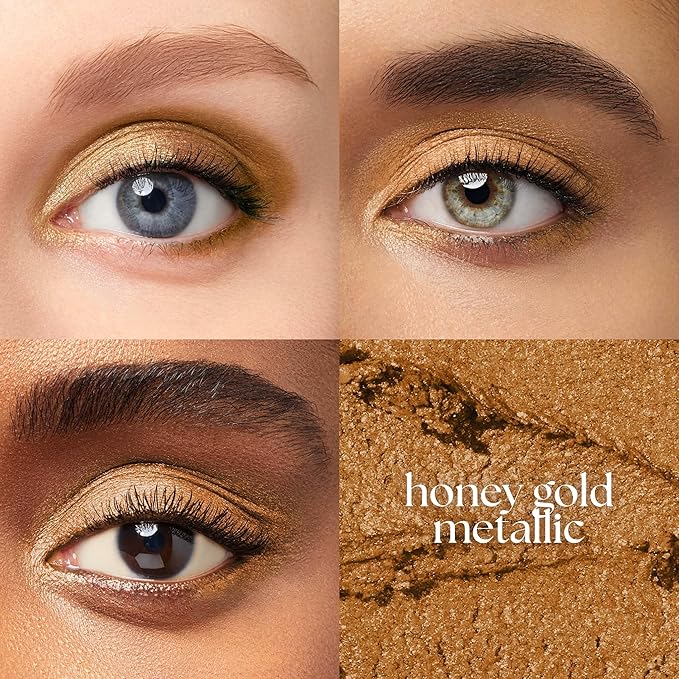 Julep Eyeshadow 101 Cream-to-Powder Waterproof Shadow Stick – Honey Gold Shimmer – Long-Lasting, Crease-Proof, Warm Golden Shimmer Cream Eyeshadow with Built-in Smudger-Velvo Beauty