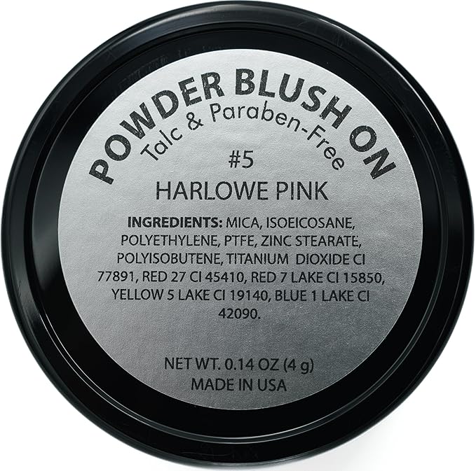 Harlowe Pink Purple Light Lavender Violet Vegan Blush Pressed Cheek Color Powder, Talc & Paraben Free, No Animal Testing & Cruelty Free-Velvo Beauty