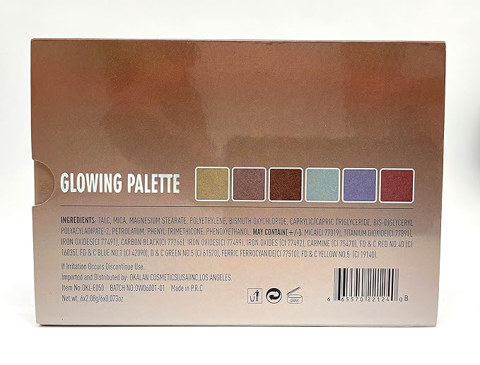 Glowing Face Palette B-Velvo Beauty
