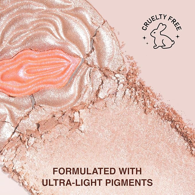 Highlighter Makeup Powder Divine V - Highlighter Powder for Radiant Glow - Face Highlighter for All Skin Tones - Easy-to-Apply Powder Highlighter, 0.53 Oz-Velvo Beauty