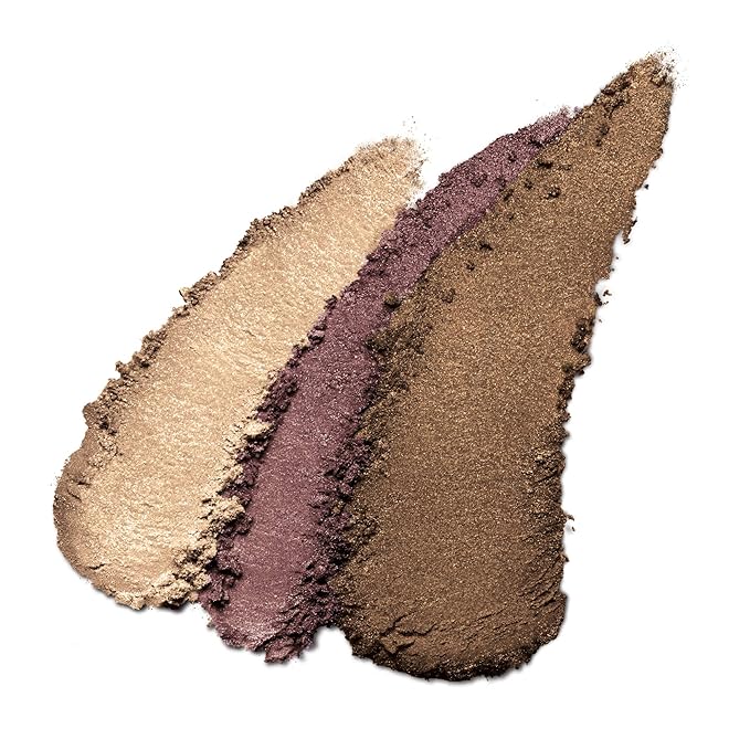 Almay Shadow Trio Palette, Longlasting Smoky Eyeshadow Makeup, Three Shades, Hypoallergenic, 020 Smoldering Embers, 0.19 oz-Velvo Beauty