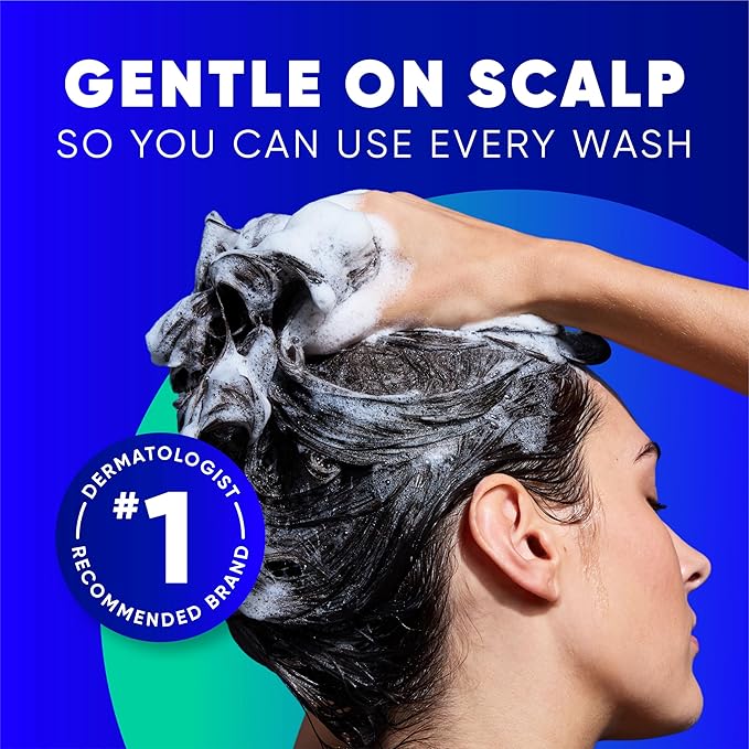 Head & Shoulders Clinical Strength Dandruff Shampoo, Selenium Sulfide Dandruff Defense, Intensive Itch Relief, Seborrheic Dermatitis Relief, Cooling Menthol, 13.5 Fl Oz Each, 2 Pack-Velvo Beauty